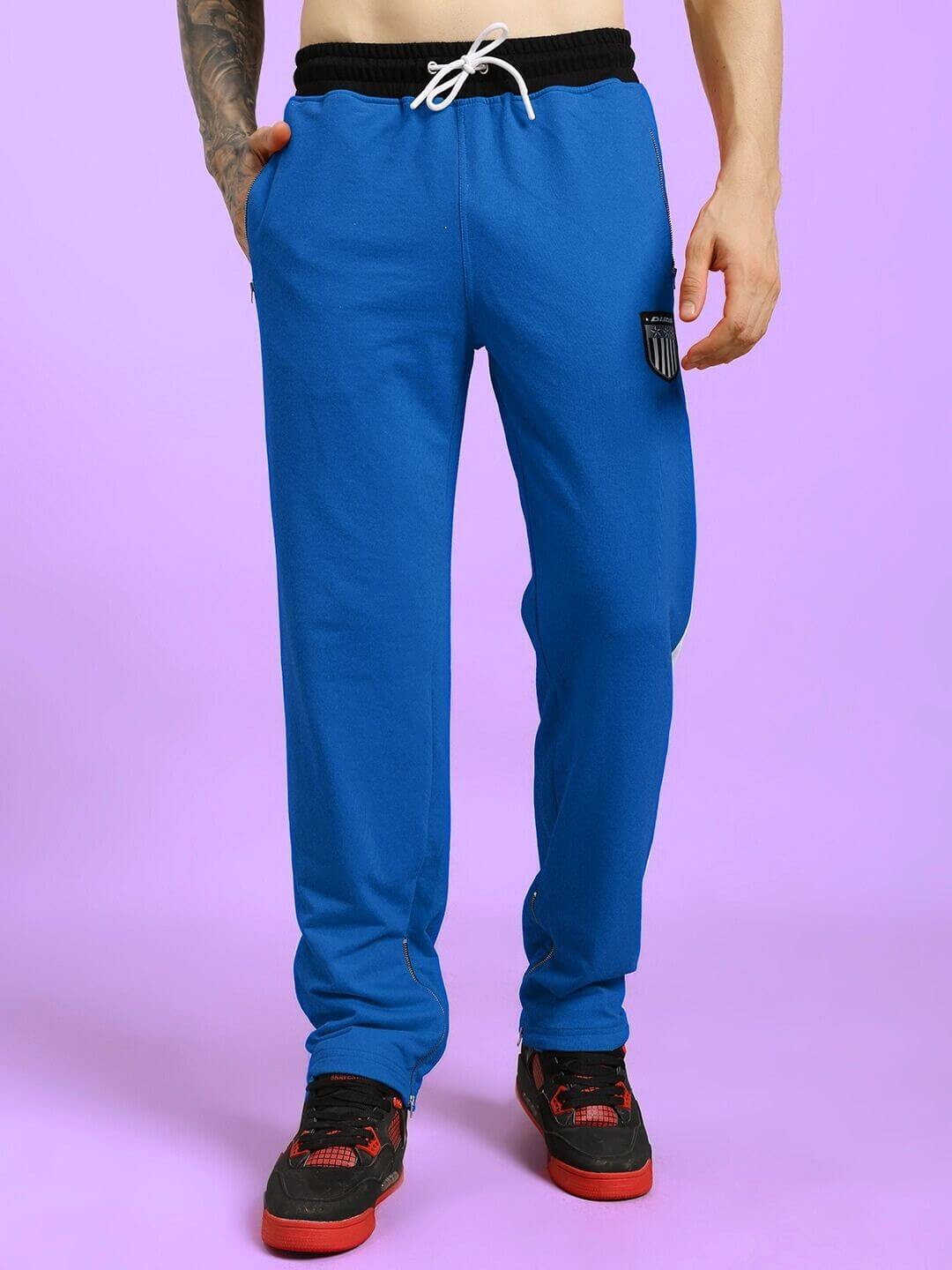 ELEGANT RELAXED - FIT JOGGERS BLUE - JOGGER