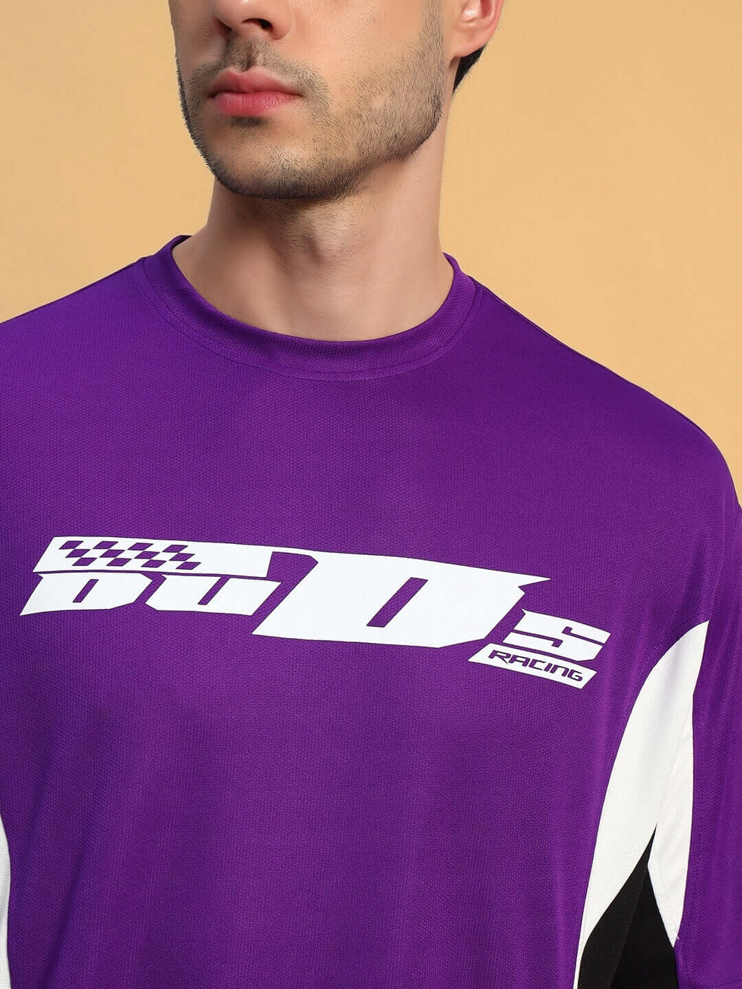Unisex FIFA COLORBLOCK CO-ORD SET PURPLE featuring soft, breathable fabric with a dynamic purple design, ideal for school and sports.
