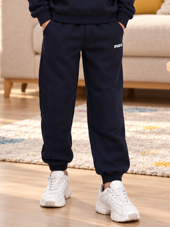 FIGHT NIGHT FLEECE PANT FOR KIDS NAVY BLUE