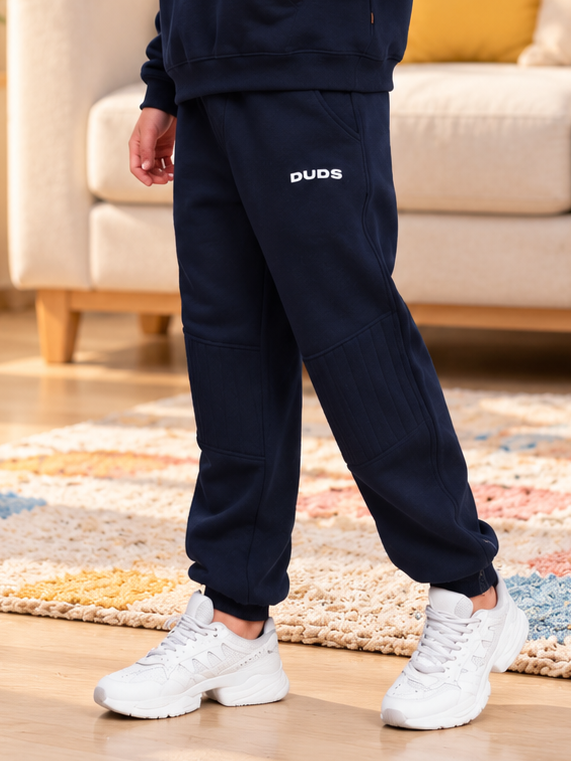 FIGHT NIGHT FLEECE PANT FOR KIDS NAVY BLUE
