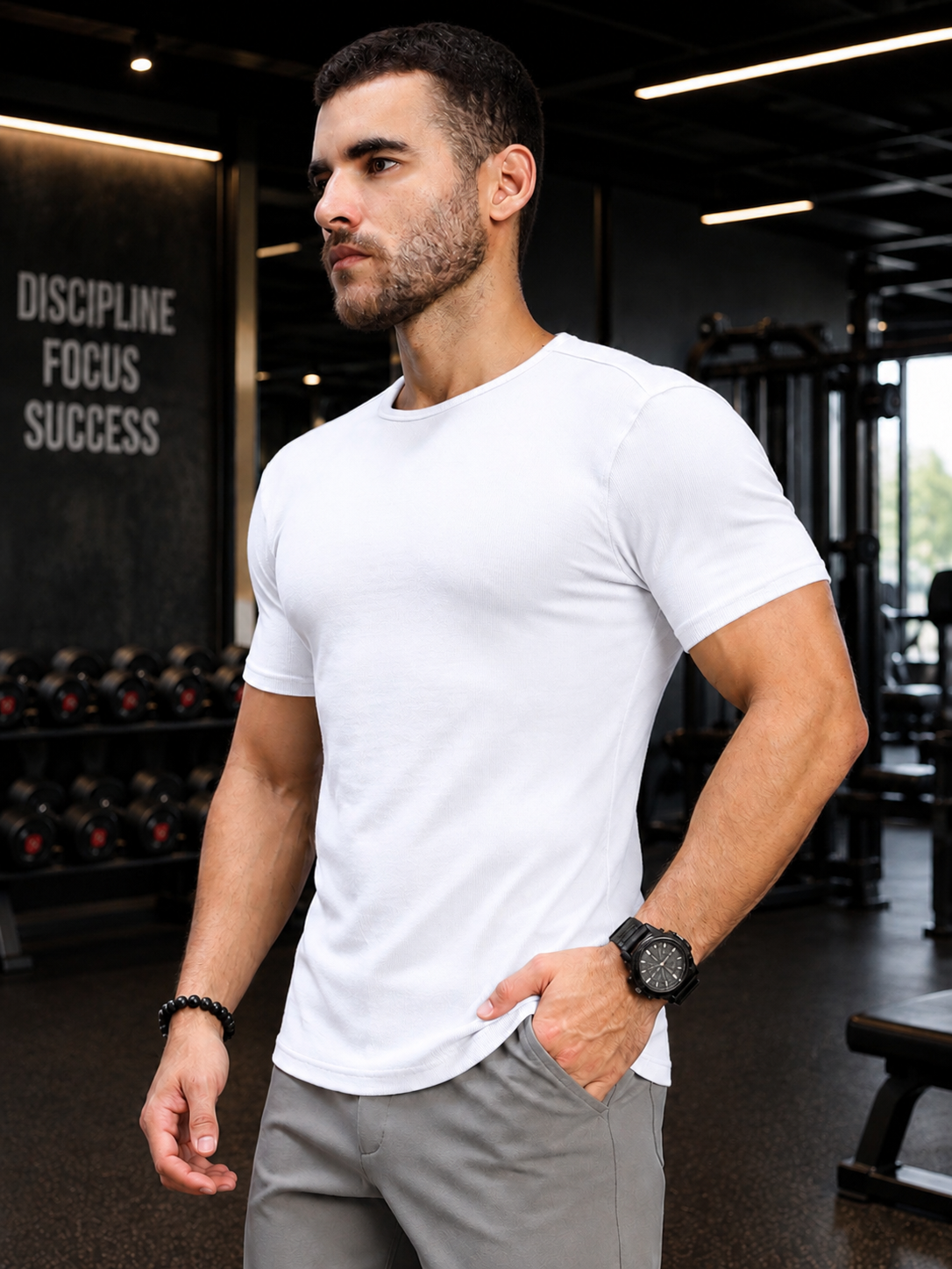 FROSTED AGATE T-SHIRT WHITE