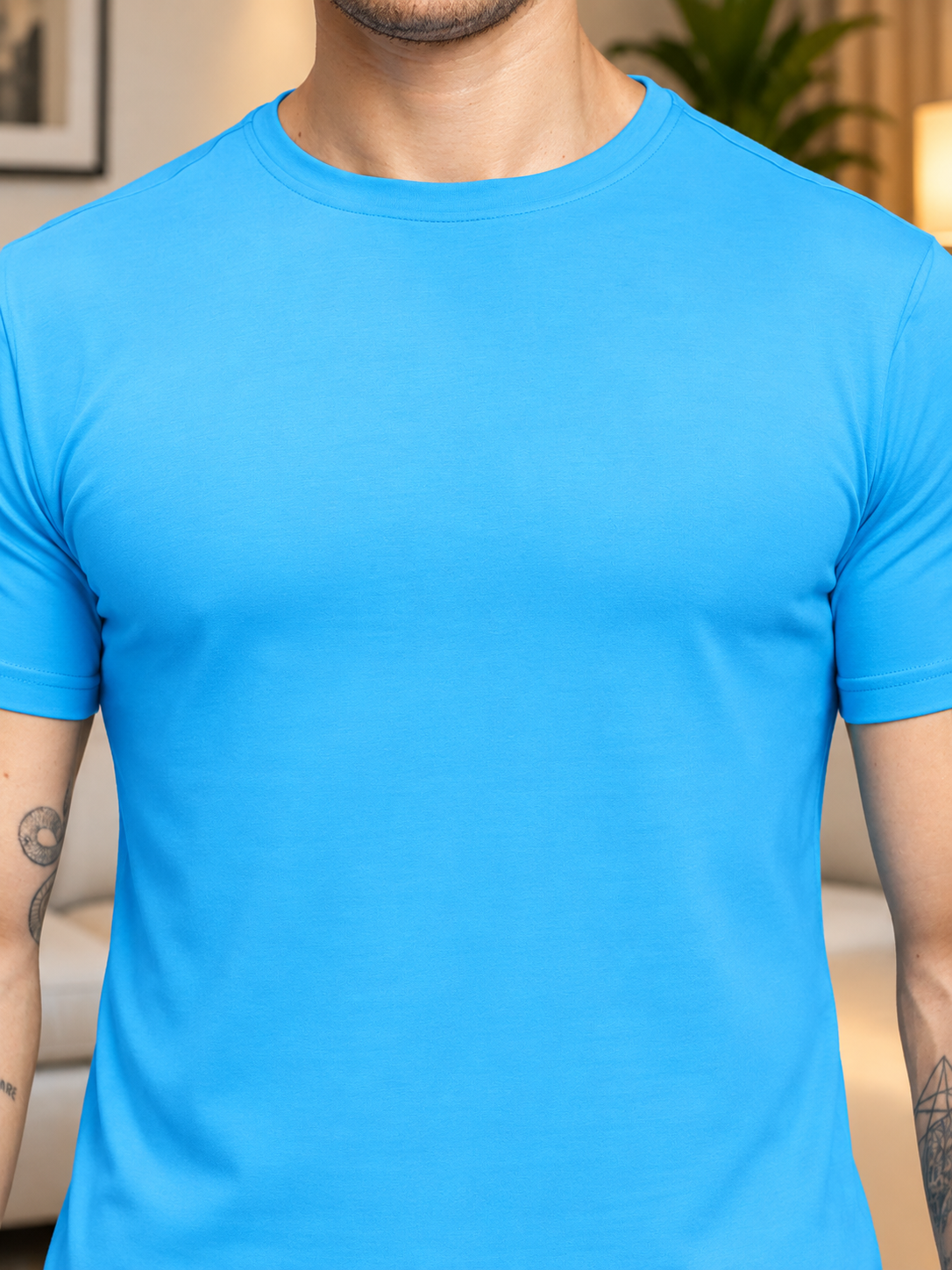 CLASSIC SLIM FIT T-SHIRT BLUE