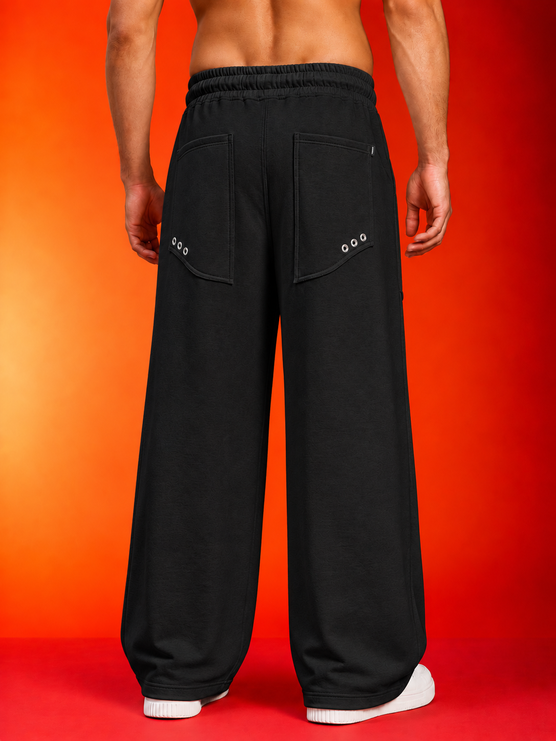 STREETWEAR LOOSE-FIT GRAPHIC BLACK