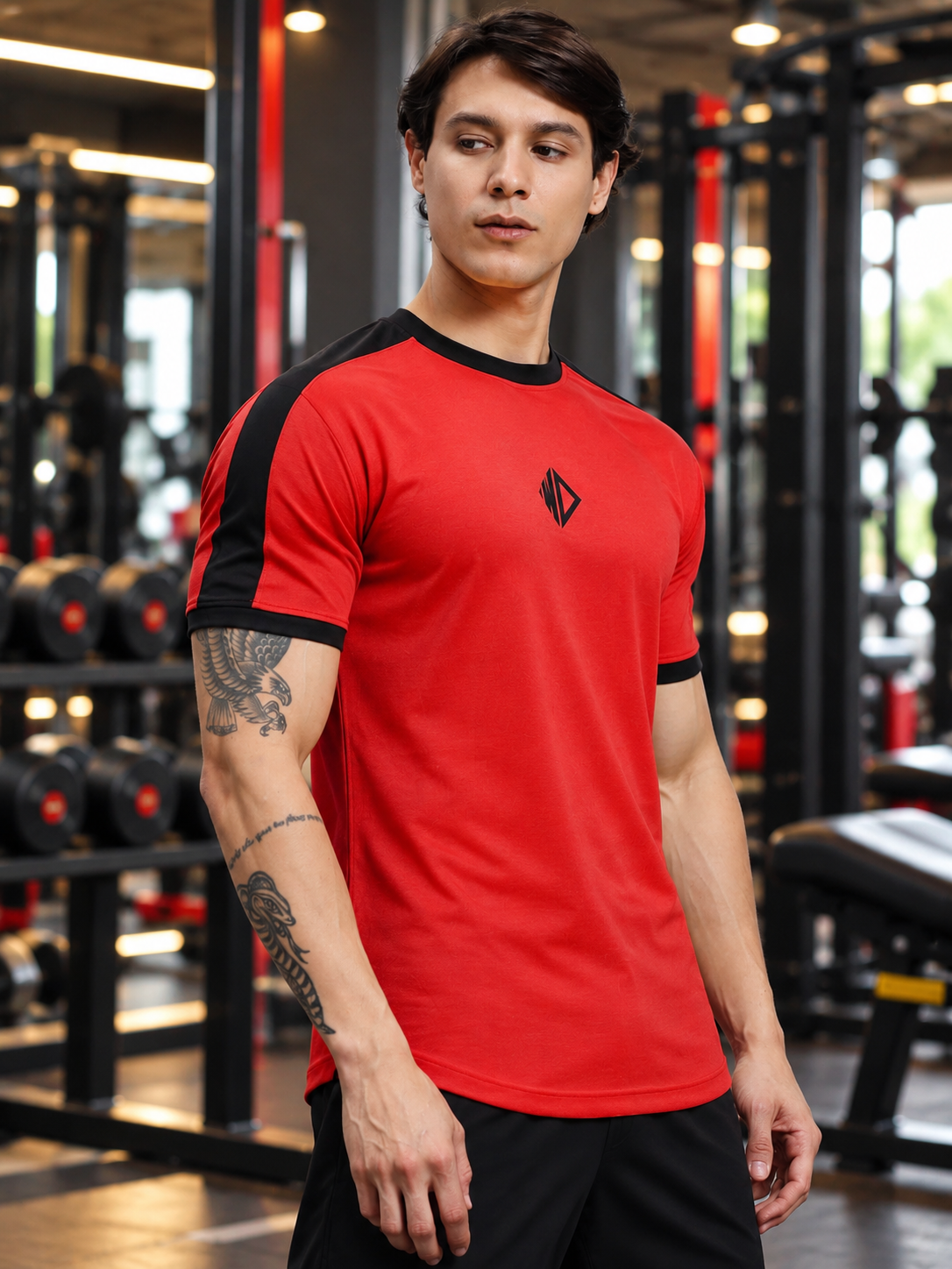 SHERPA REGULAR FIT T-SHIRT RED