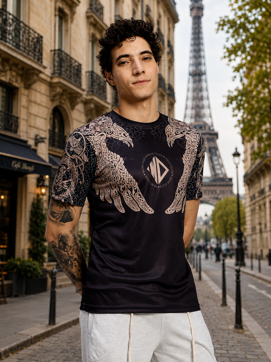 AURA OF ASGARD T-SHIRT BLACK