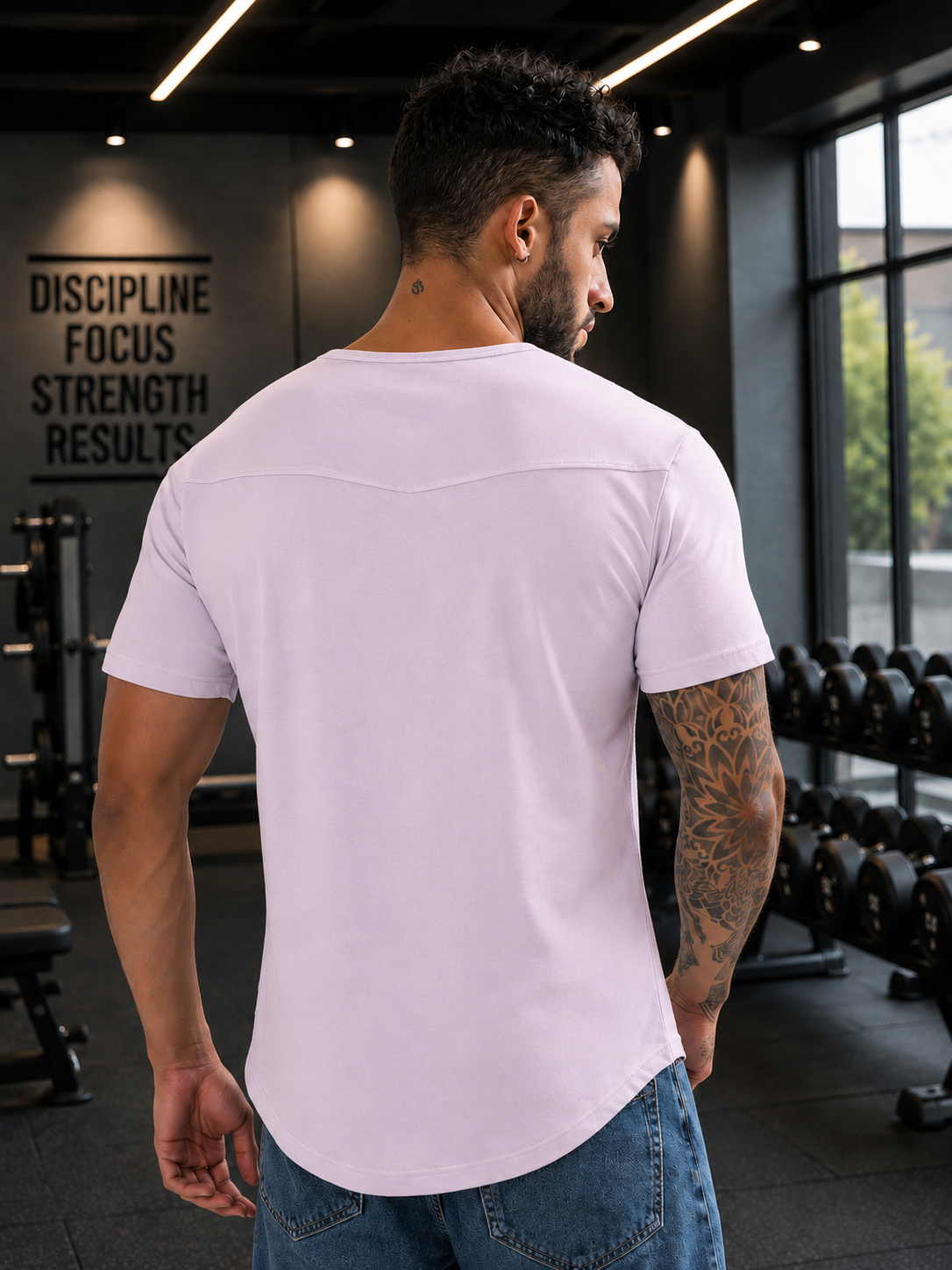 VIKING REGULAR FIT T-SHIRT LILAC