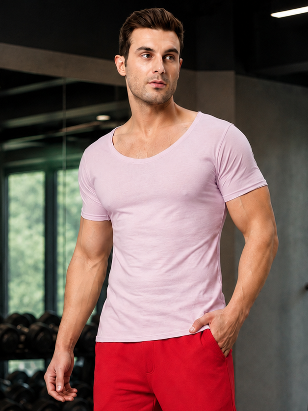 RICKY REGULAR FIT T-SHIRT LILAC