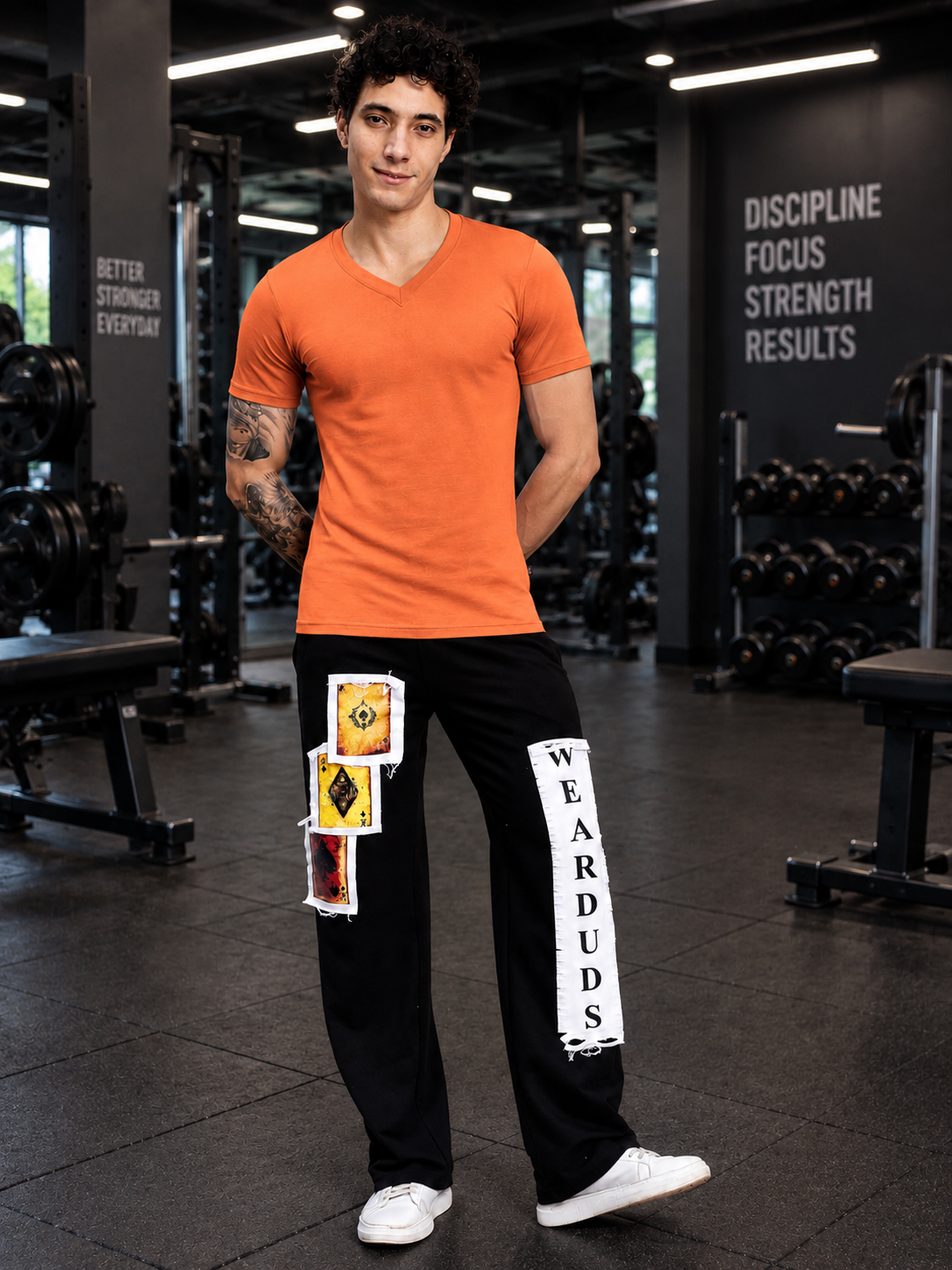 CORE SHORT REGULAR FIT T-SHIRT ORANGE