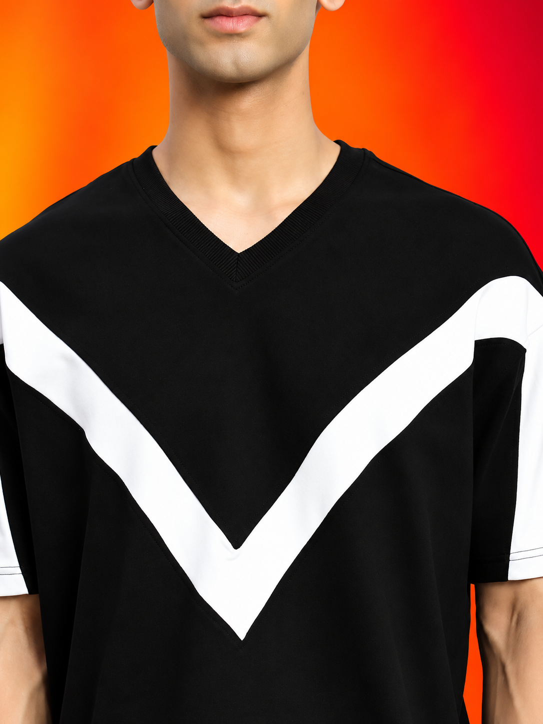 ADROIT OVER-SIZED T-SHIRT BLACK