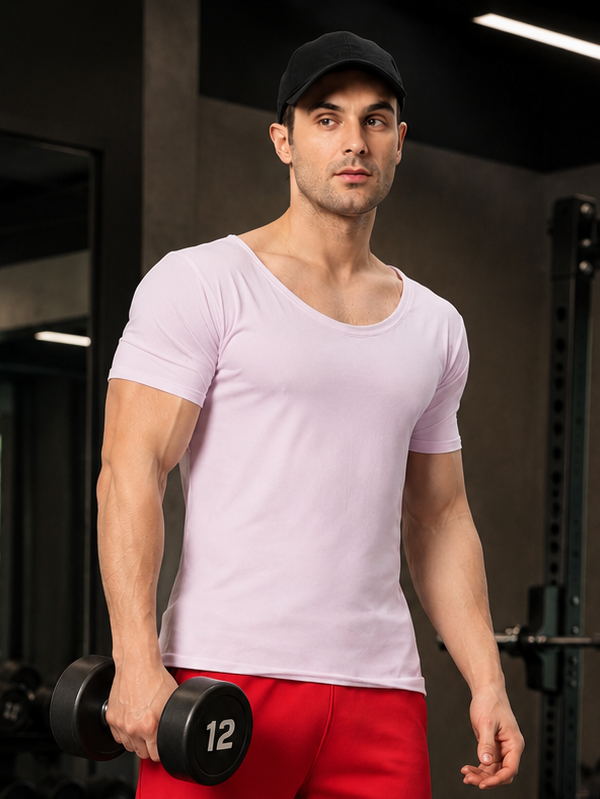 RICKY REGULAR FIT T-SHIRT LILAC
