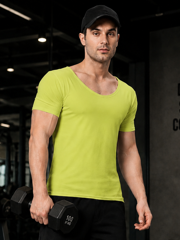 RICKY REGULAR FIT T-SHIRT NEON GREEN