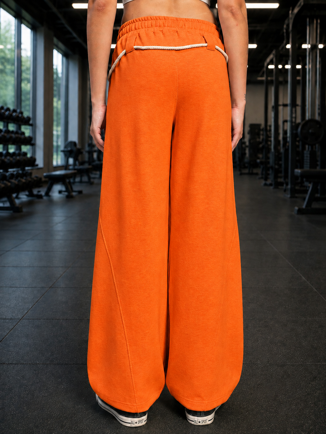 WOMEN BAGGY DRIFT LIGHT JOGGER ORANGE