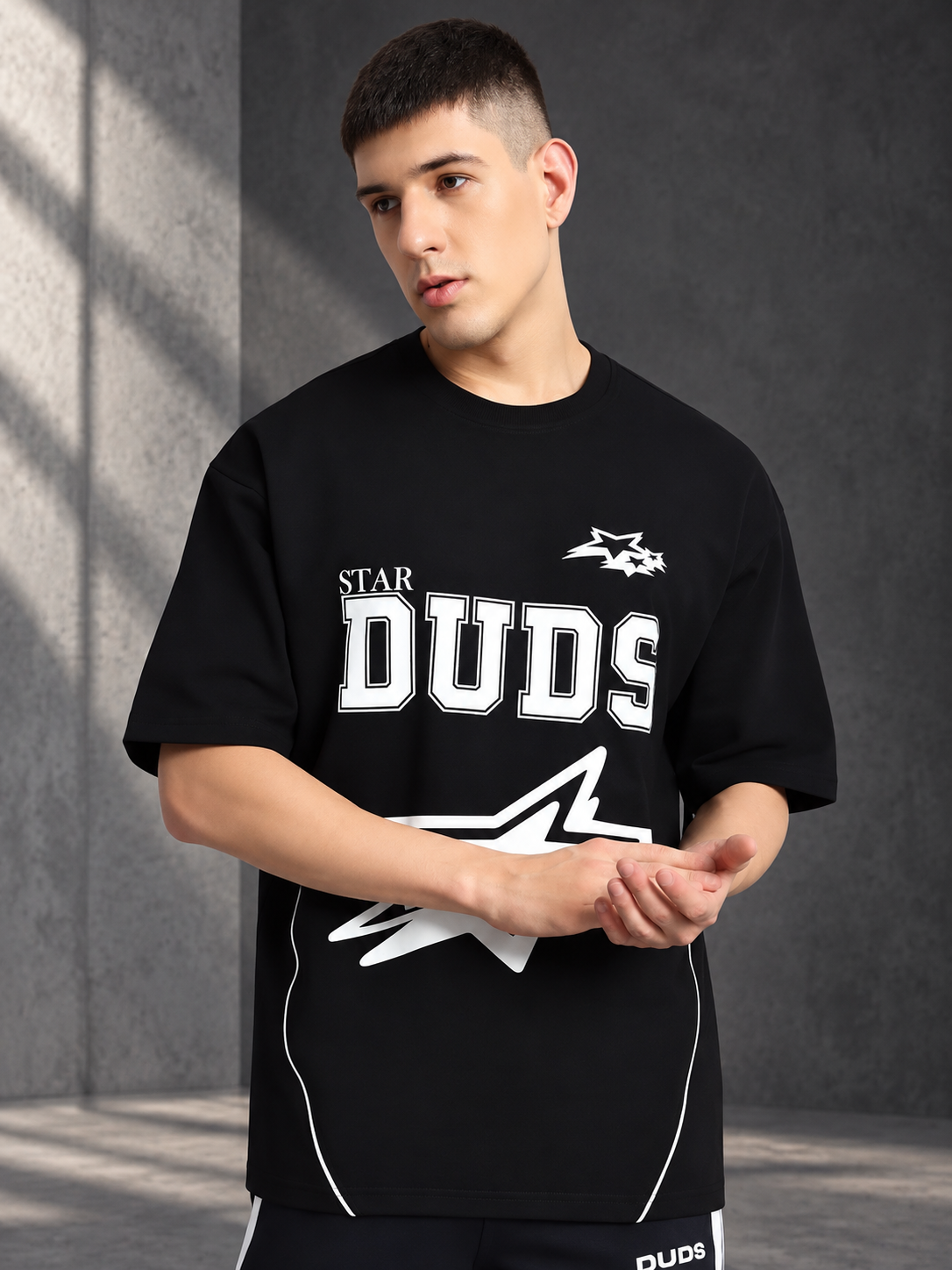 GALAXY OVER-SIZED T-SHIRT BLACK