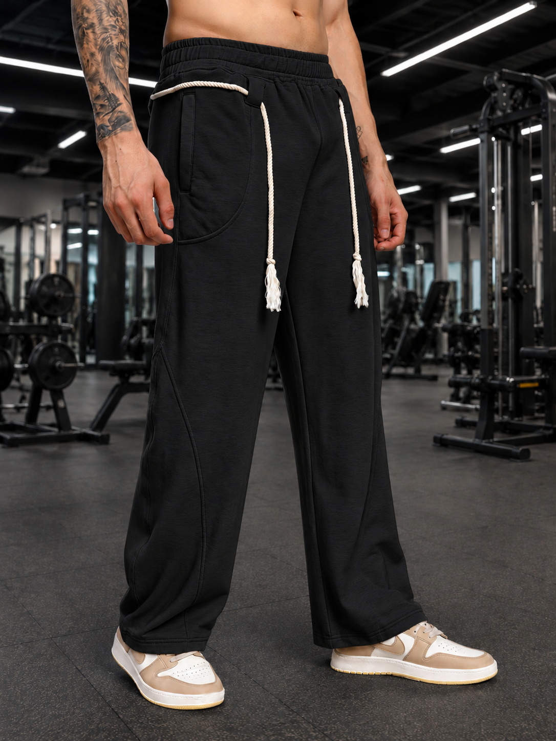 BAGGY DRIFT LIGHT JOGGER BLACK