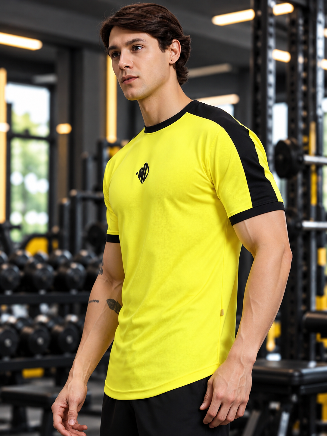 SHERPA REGULAR FIT T-SHIRT YELLOW