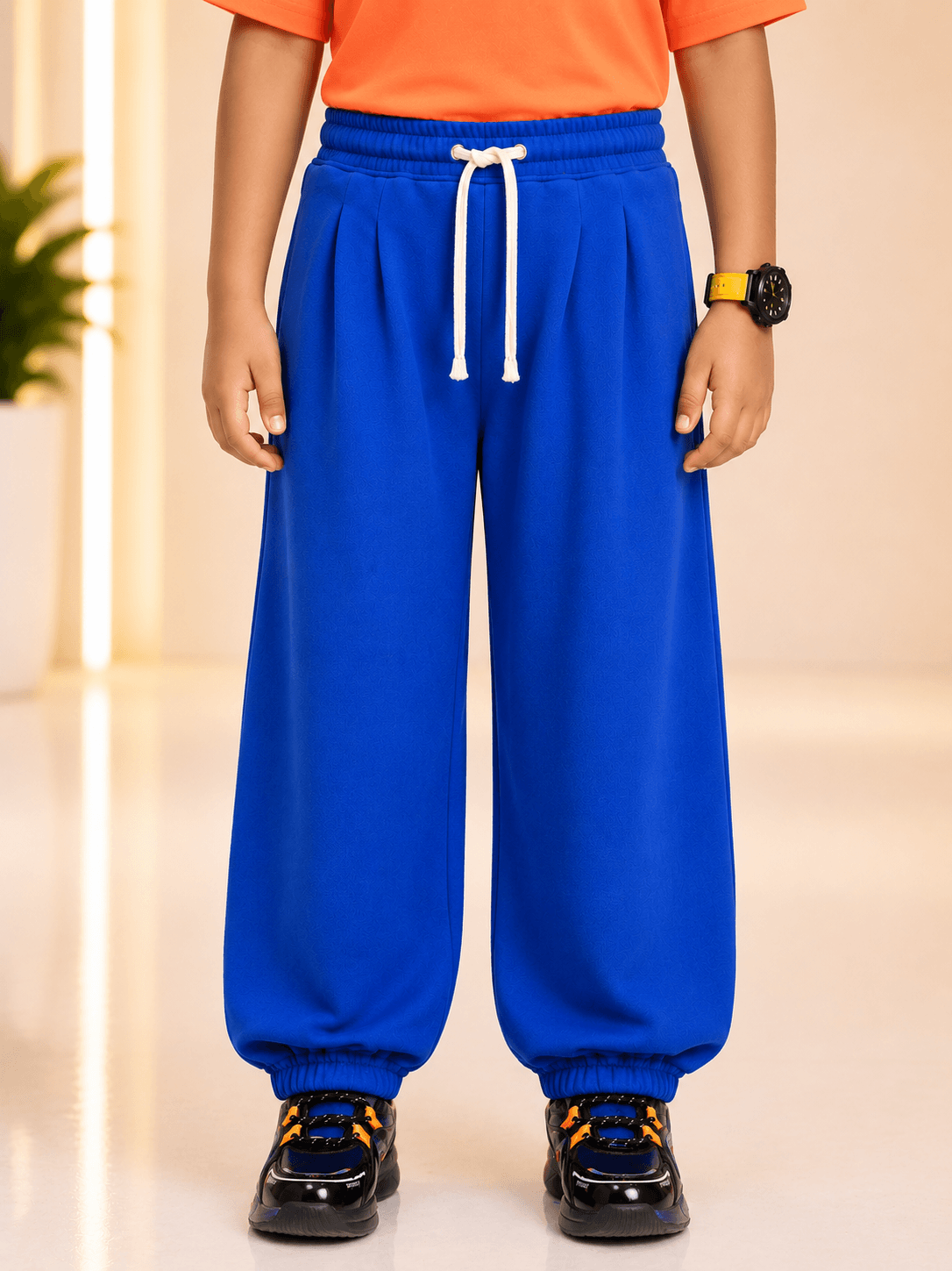 COOLFIT JOGGER FOR BOYS GIRLS BLUE featuring a stylish blue color and trendy fit for active kids.