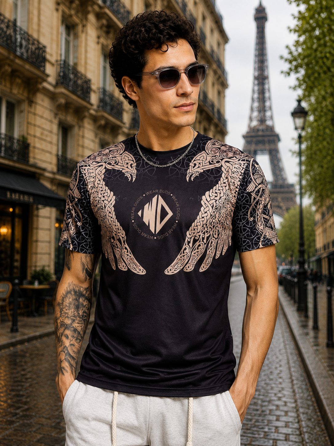 AURA OF ASGARD T-SHIRT BLACK