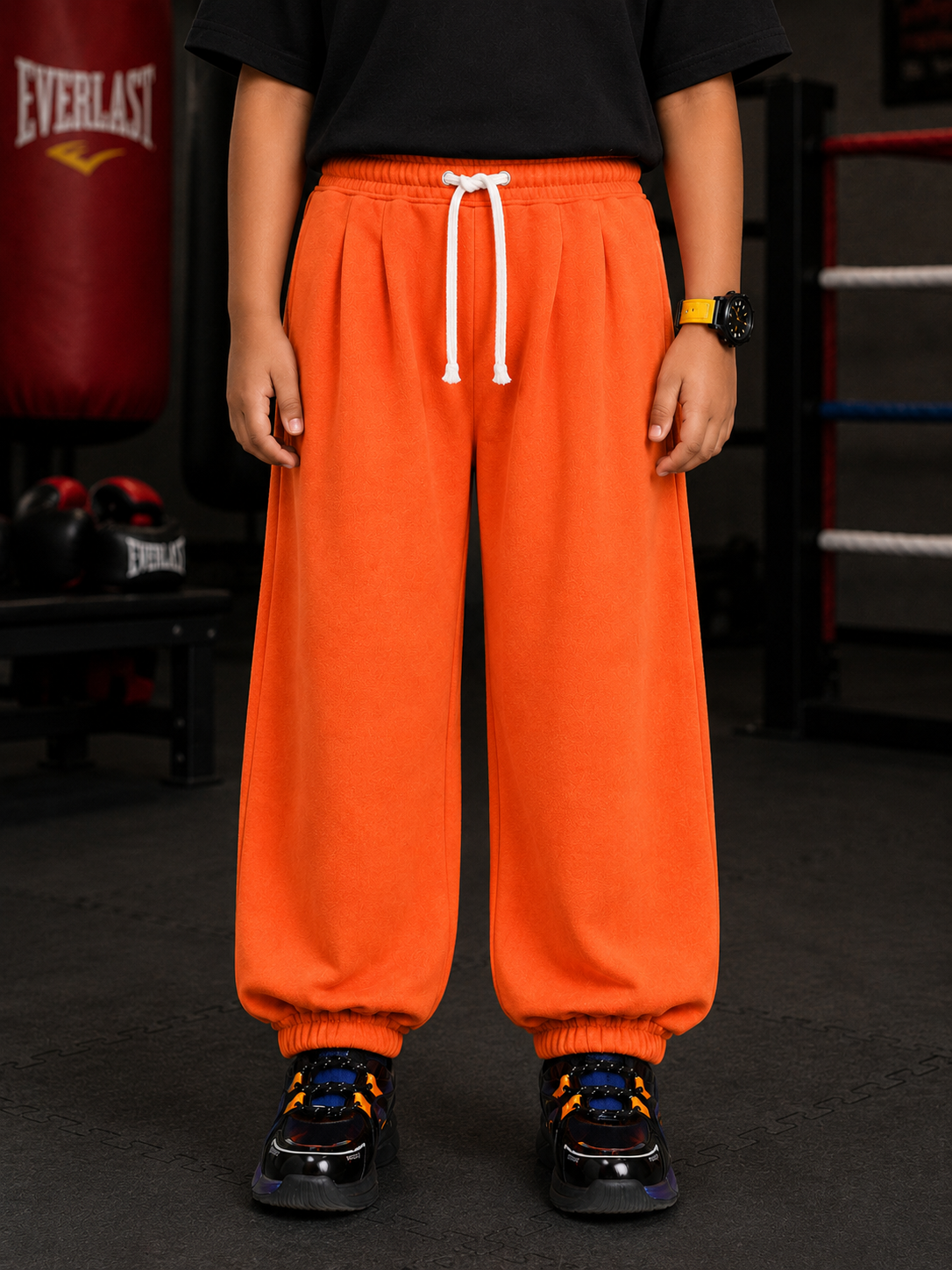 COOLFIT JOGGER FOR BOYS GIRLS ORANGE