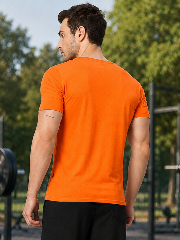RICKY REGULAR FIT T-SHIRT ORANGE