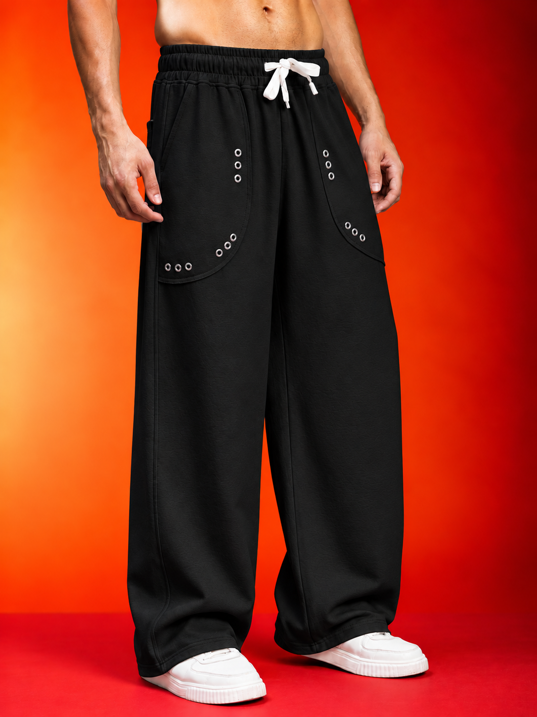 STREETWEAR LOOSE-FIT GRAPHIC BLACK