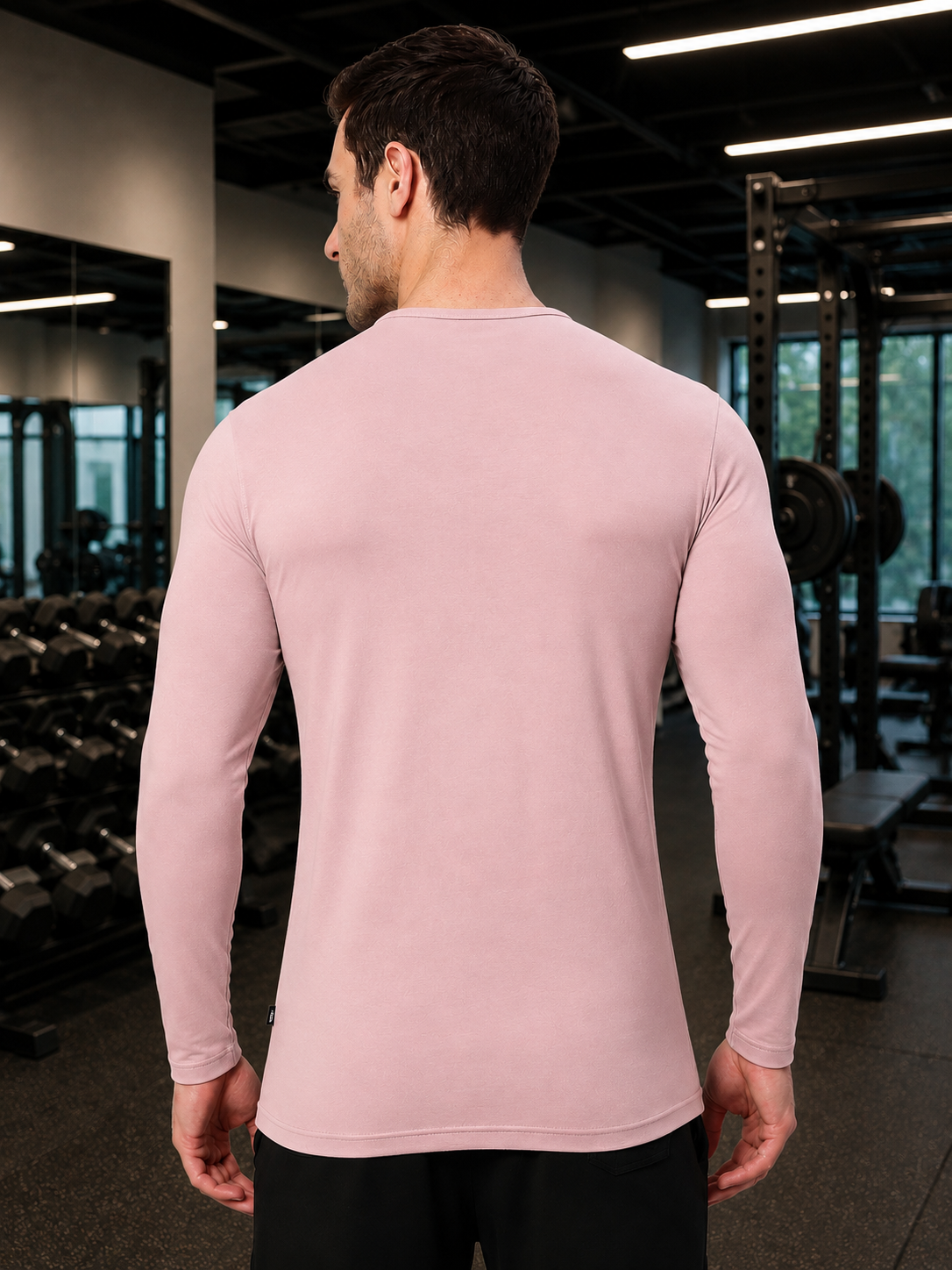 HENNY SLIM FIT SWEATSHIRT BABY PINK