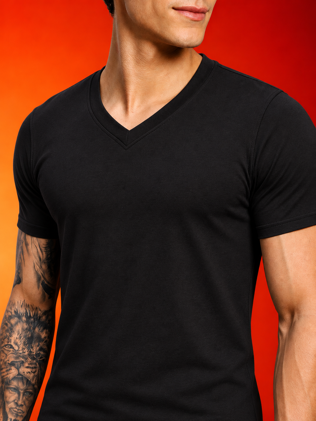 CORE SHORT REGULAR FIT T-SHIRT BLACK