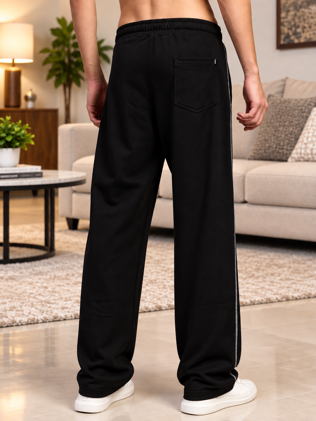 BEAT MODE FIT JOGGERS BLACK