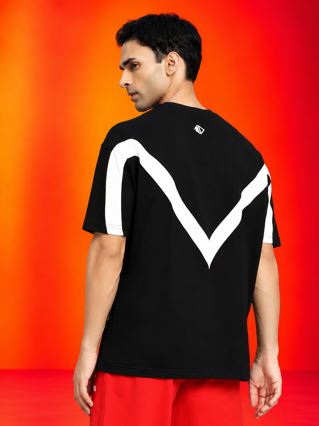 ADROIT OVER-SIZED T-SHIRT BLACK