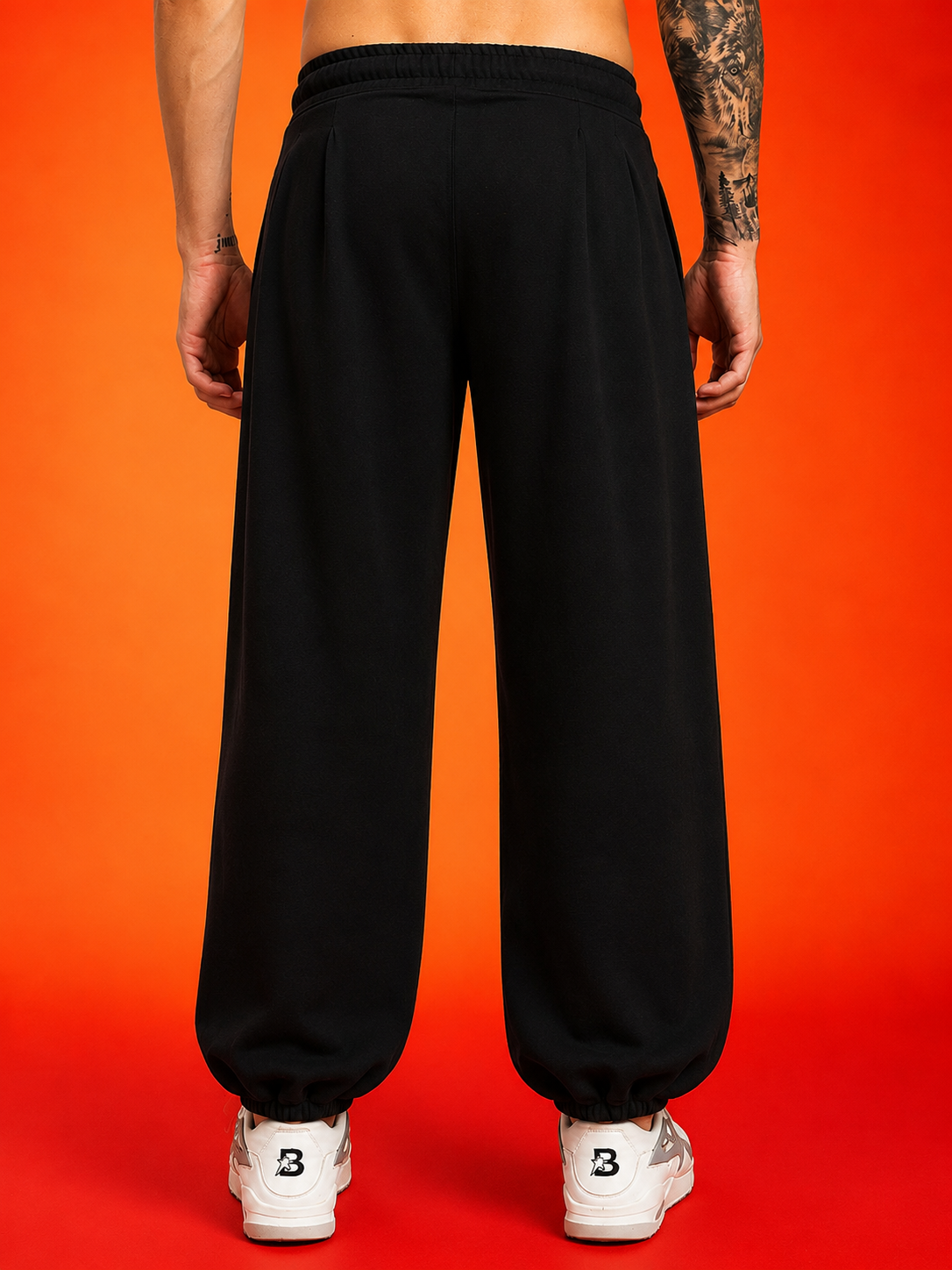 COOLFIT BAGGY LOOSE FIT JOGGER BLACK