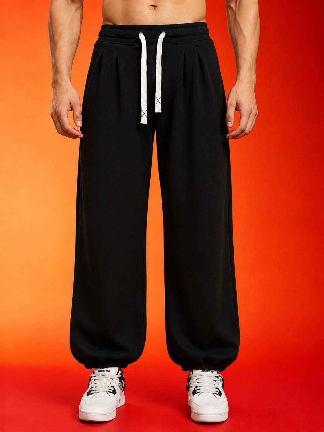 COOLFIT BAGGY LOOSE FIT JOGGER BLACK