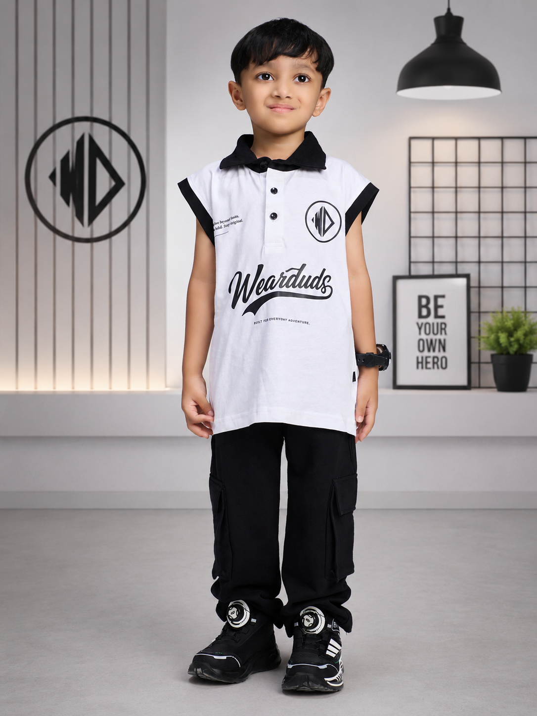 EVERYDAY ADVENTURE JOGGER FOR BOYS GIRLS BLACK