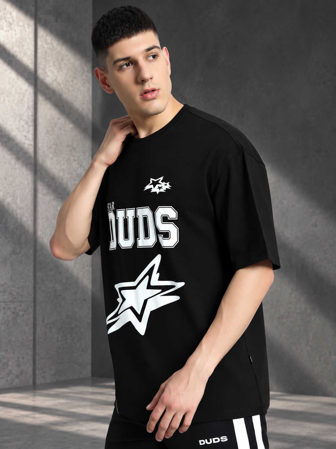 GALAXY OVER-SIZED T-SHIRT BLACK