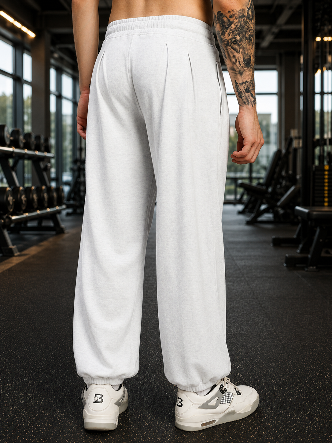 COOLFITFIT JOGGER-WHITE