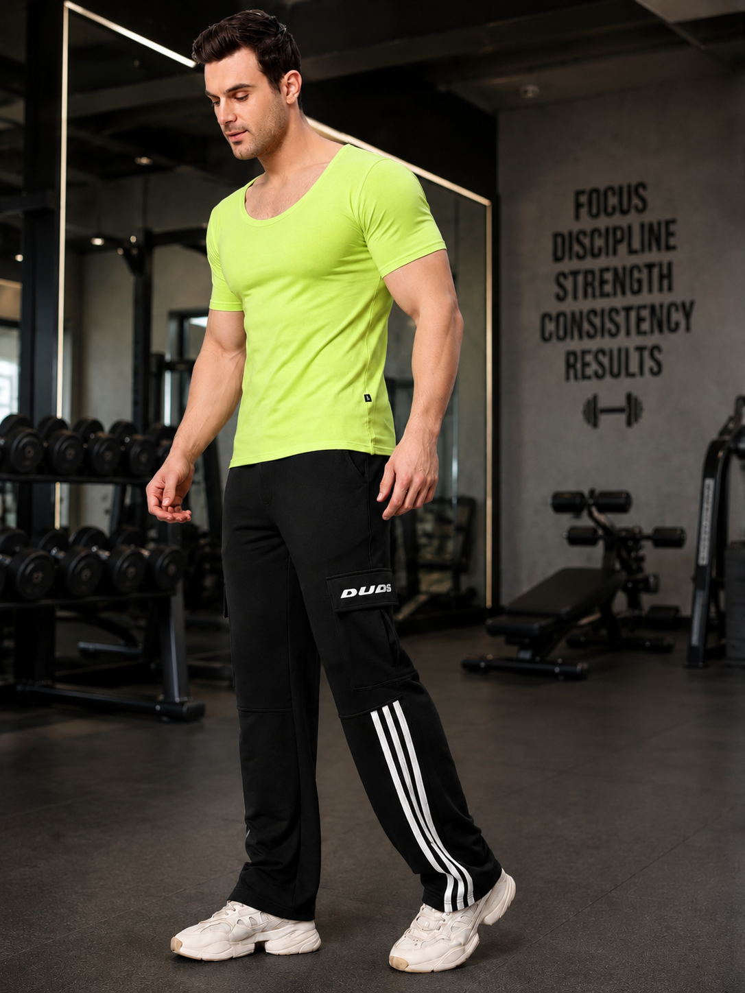 RICKY REGULAR FIT T-SHIRT NEON GREEN