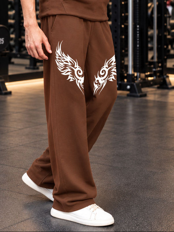 TRIBAL CASUAL JOGGERS BROWN