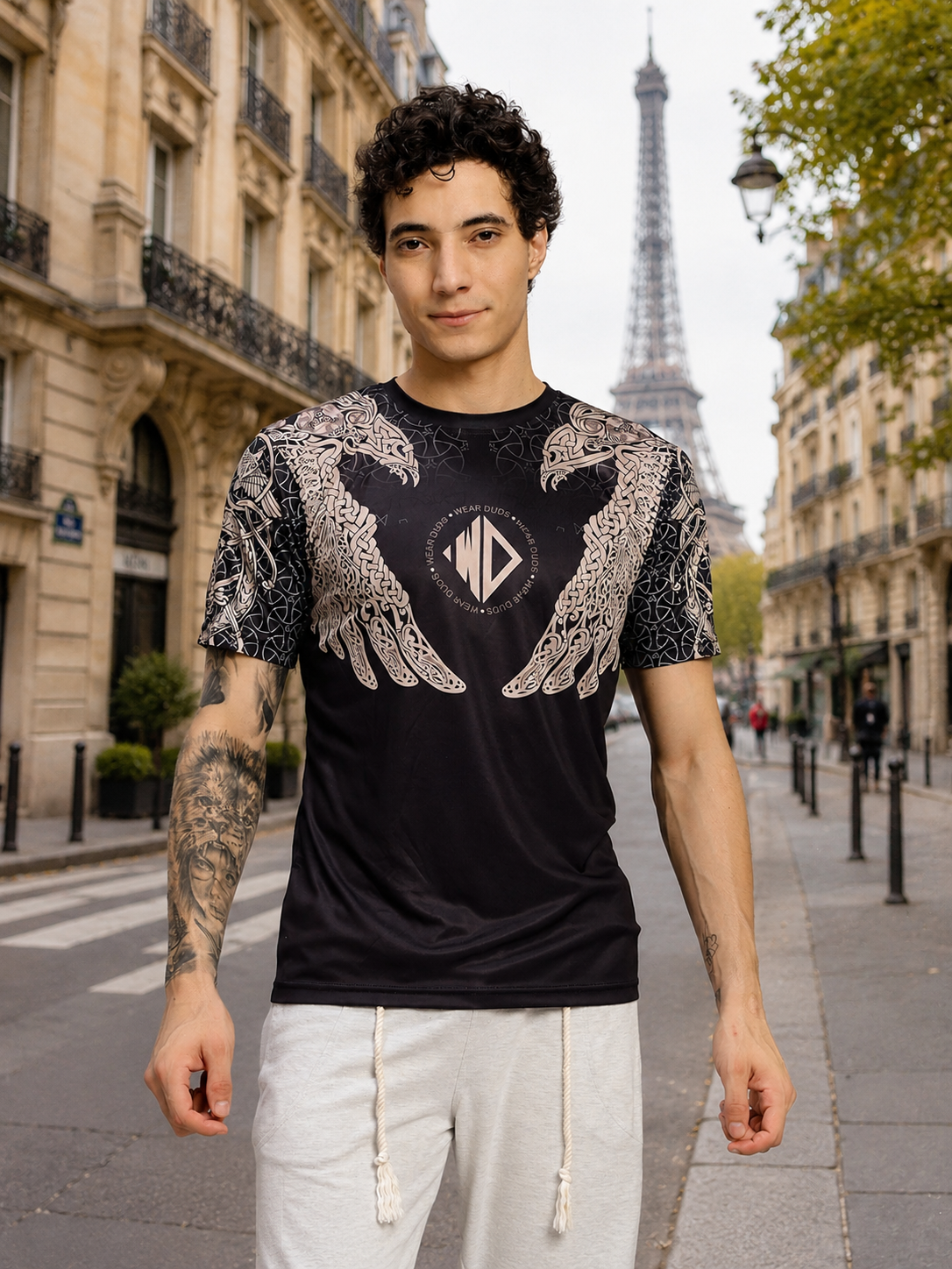 AURA OF ASGARD T-SHIRT BLACK