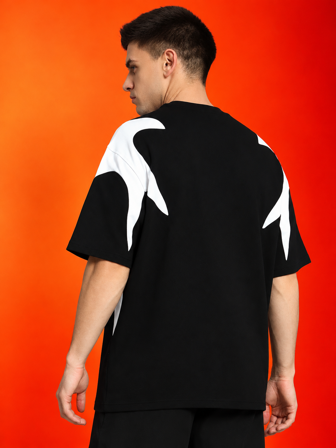 INFINITY SAGA OVER-SIZED T-SHIRT BLACK
