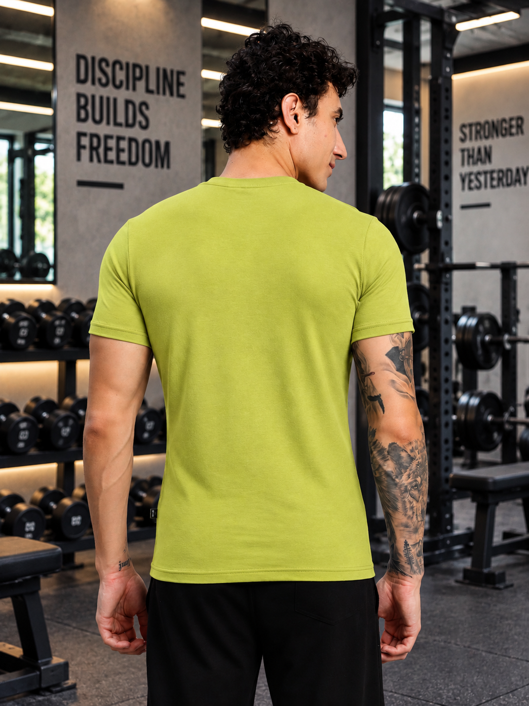 CORE SHORT REGULAR FIT T-SHIRT OLIVE GREEN