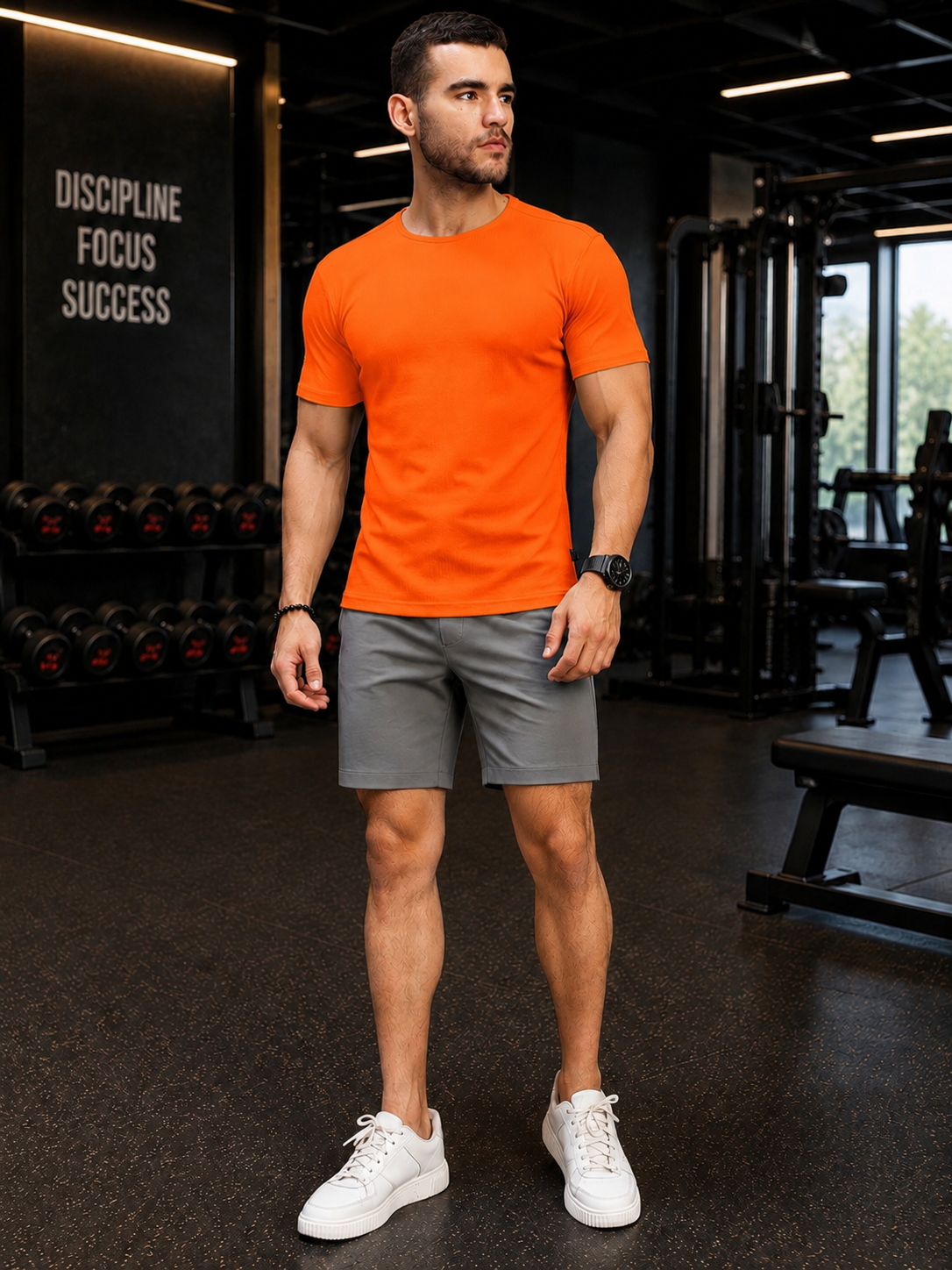 FROSTED AGATE T-SHIRT ORANGE