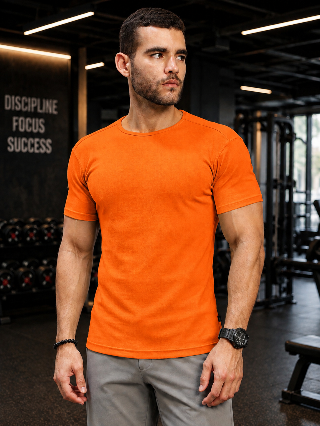 FROSTED AGATE T-SHIRT ORANGE
