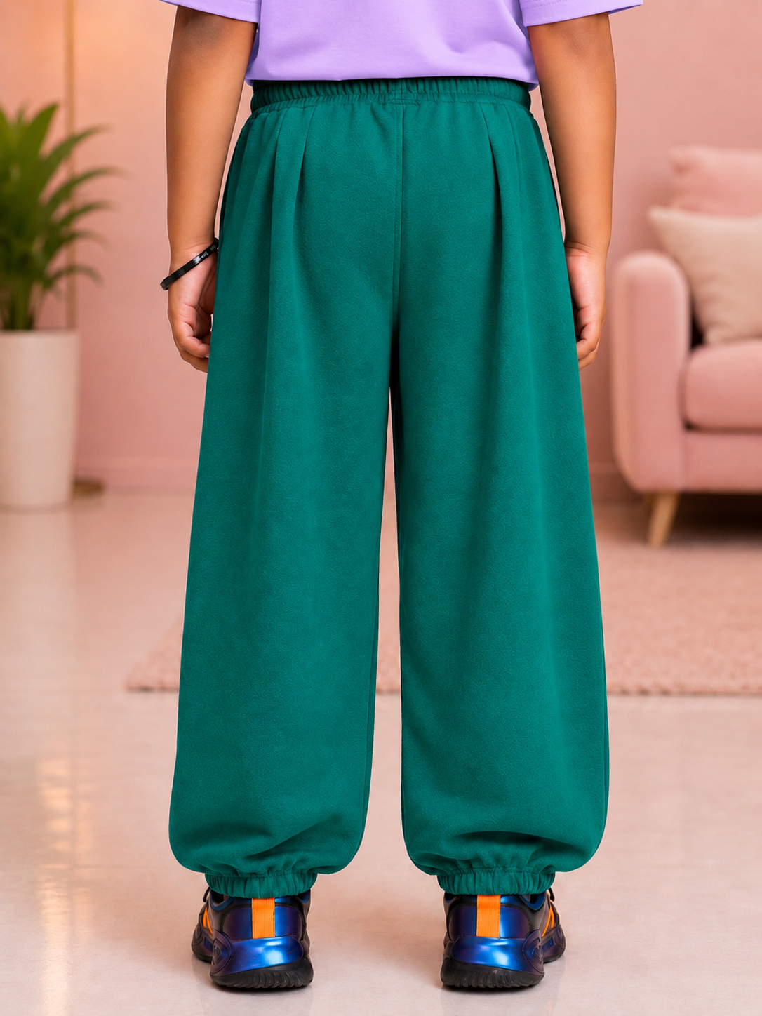 COOLFIT JOGGER FOR BOYS GIRL TEAL GREEN