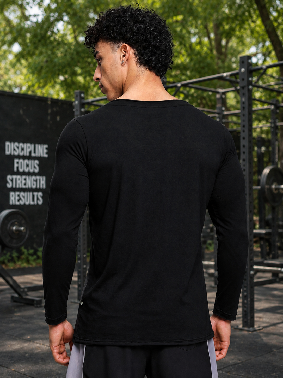 Stay sleek and confident in the JOEL SLIM FIT COTTON SWEATSHIRT BLACK—soft, modern, and perfect for versatile everyday wear.