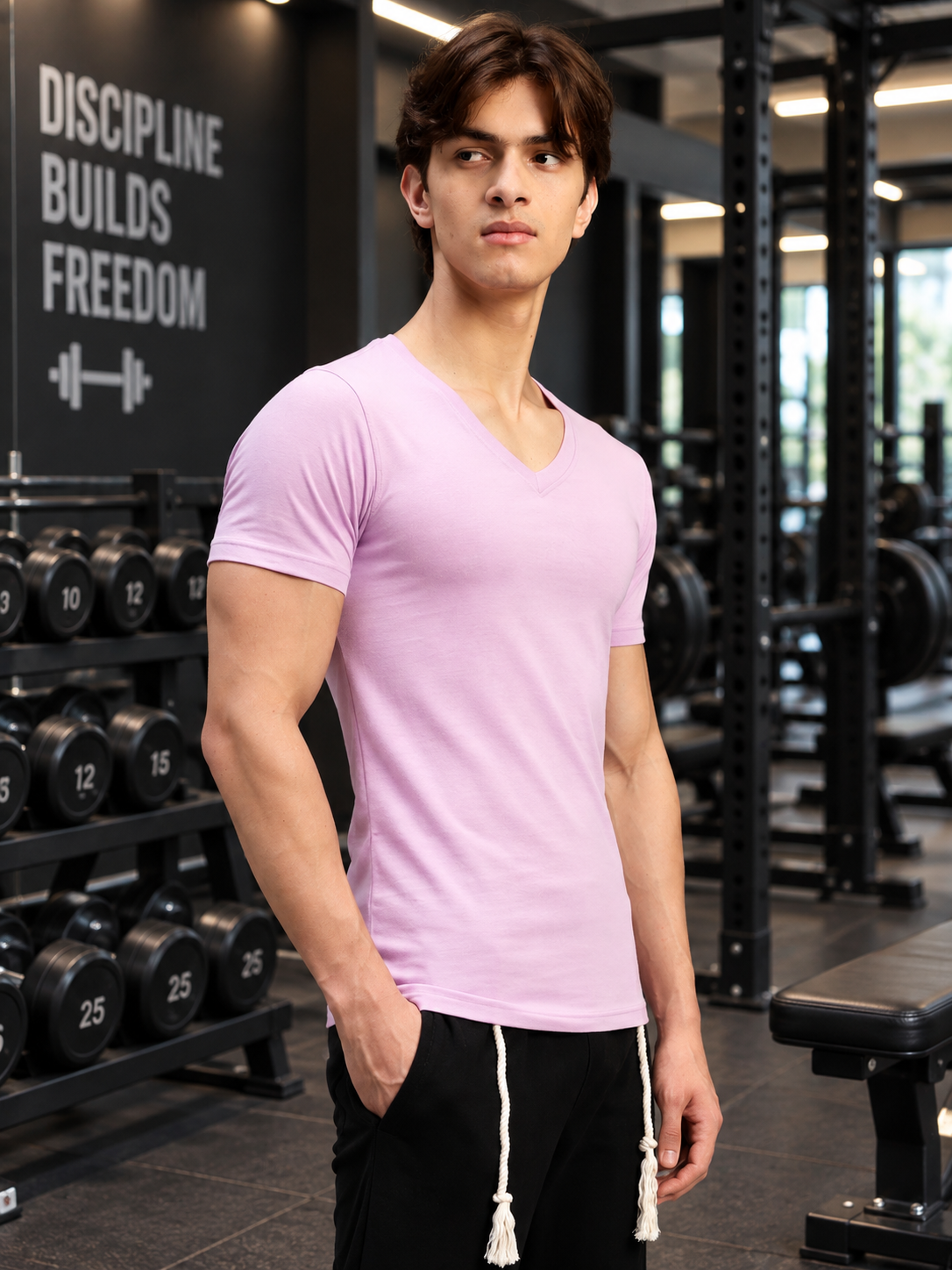 CORE SHORT REGULAR FIT T-SHIRT PINK