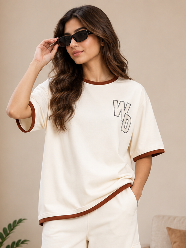 WOMEN DOWNTOWN RELAXED FIT T-SHIRT WHITE
