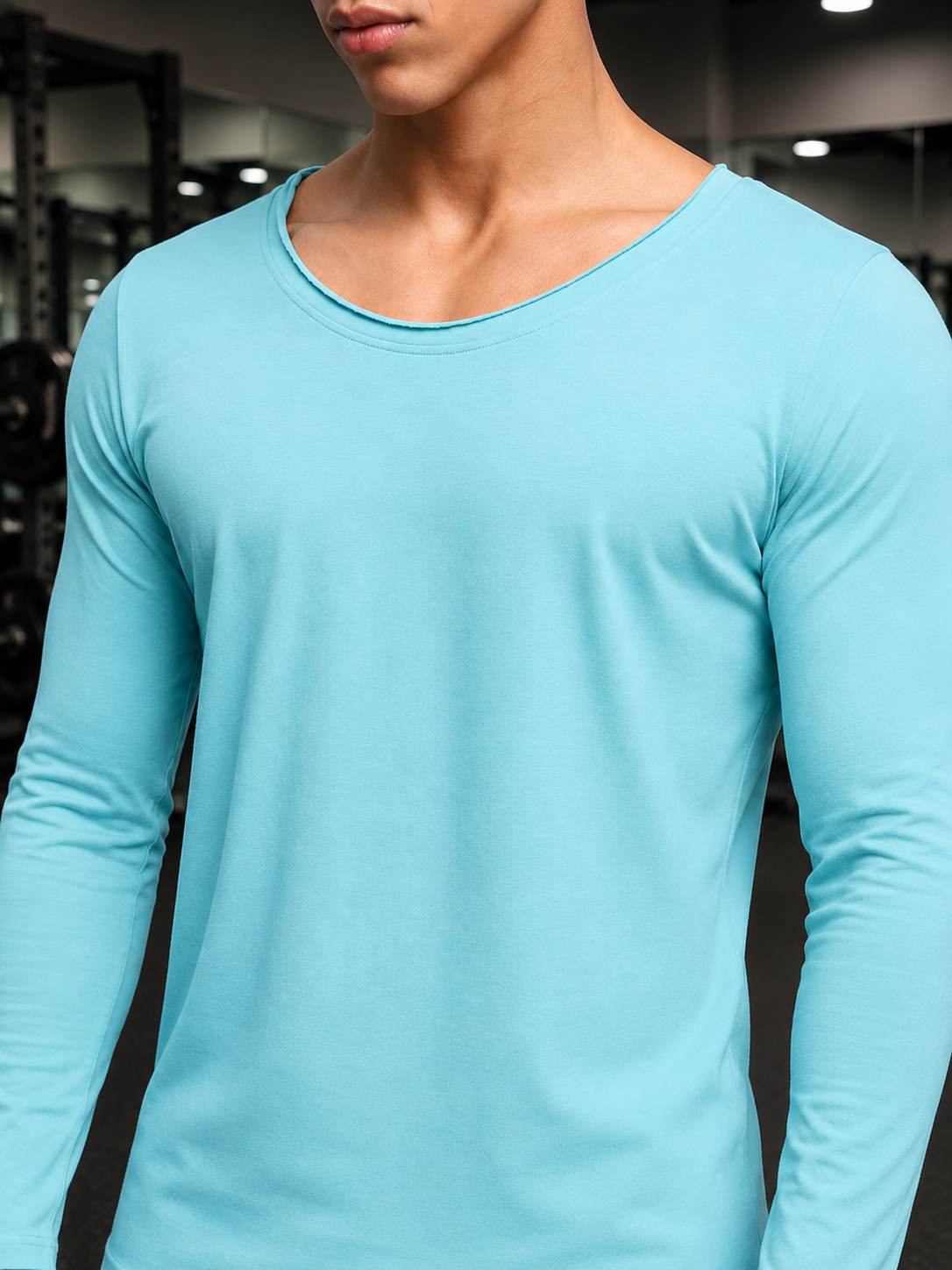 JOEL SLIM FIT SWEATSHIRT SKY BLUE