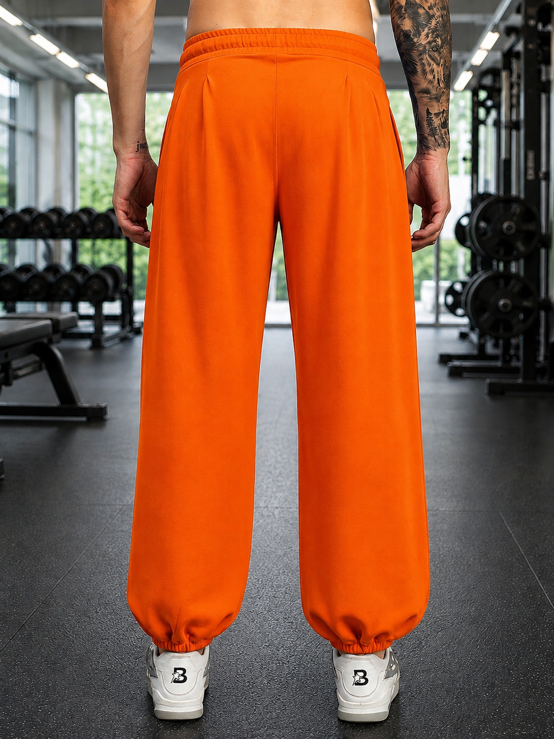 COOLFIT BAGGY LOOSE FIT JOGGER ORANGE