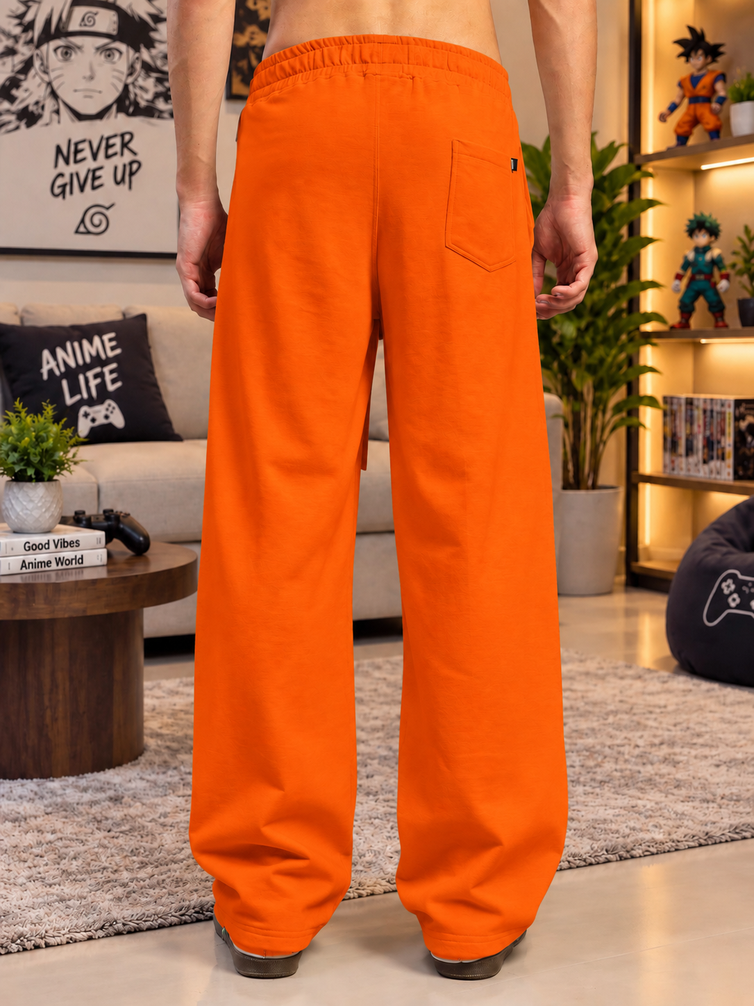 CHILL GRAPHIC JOGGERS ORANGE