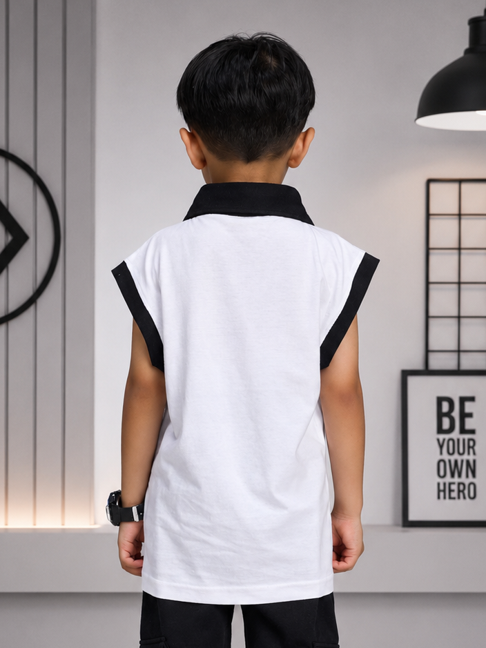 EVERYDAY ADVENTURE T-SHIRT FOR BOYS GIRLS WHITE