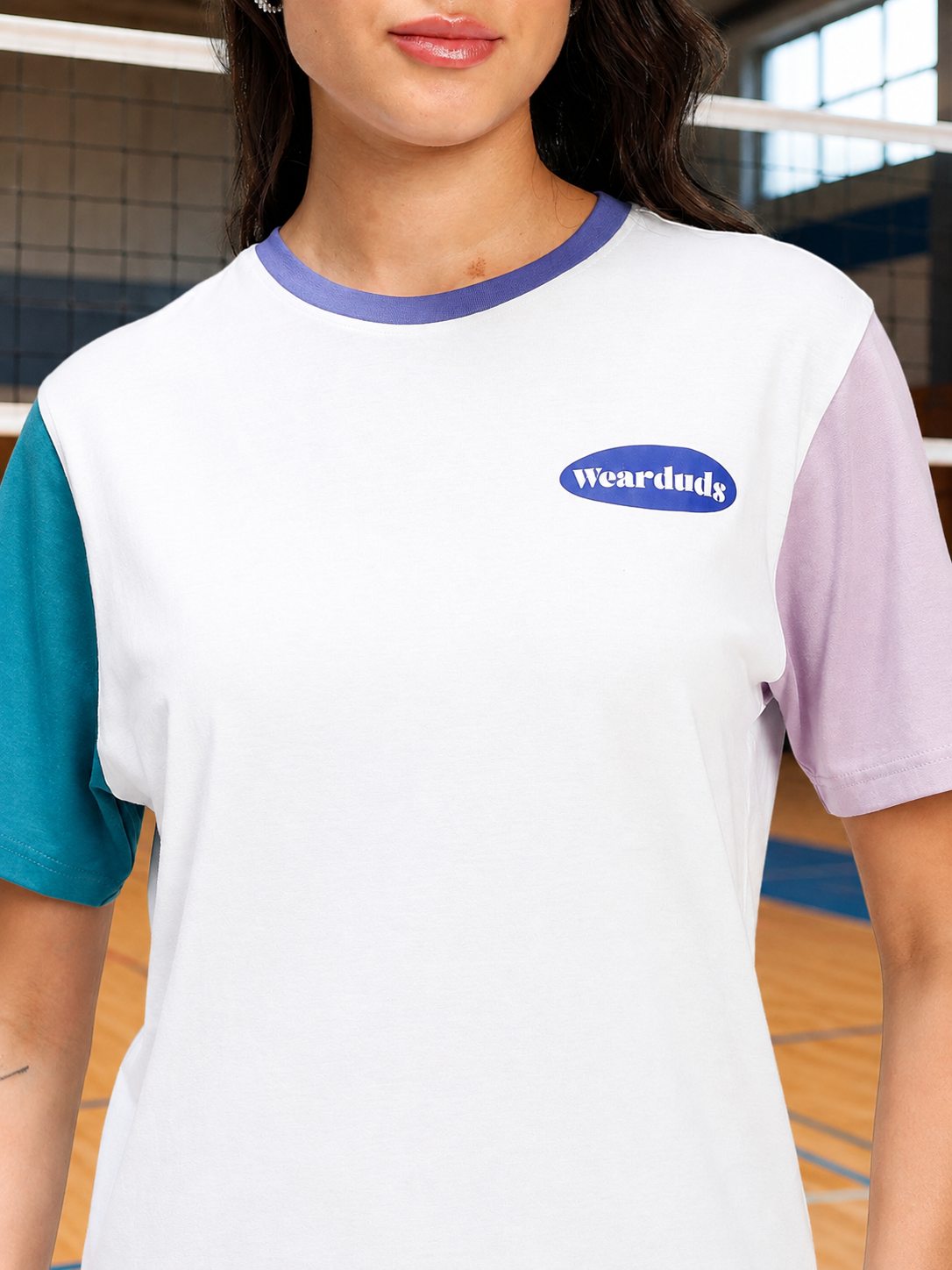 WOMEN CHILL REGULAR FIT T-SHIRT WHITE MULTI