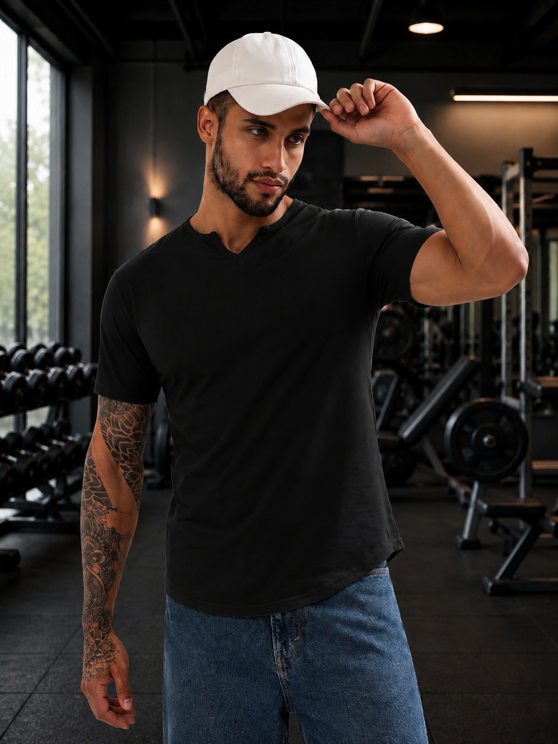 VIKING REGULAR FIT T-SHIRT BLACK